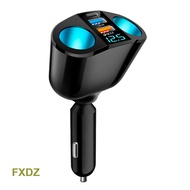 Car Charger 12V And 24V 4.8A Digital Display Dual USB Charger Car Socket Adapter 360° Rotation Conve