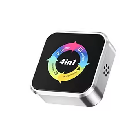 [B24B!】 Wireless Carplay 4In1 Smart AI Box USB Dongle Android Auto/Airplay Mirrorcast Car Intelligen