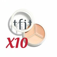 tfit - 【10盒】完美無瑕三色遮瑕膏 15g #01 NEUTRAL (平行進口)(8809751800448_10) EXP-2027-07-24