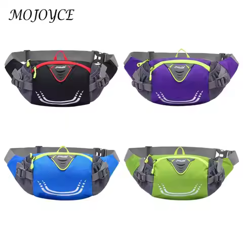 Nylon Pocket Jogging Bag Lightweight Anti-Theft Pack Belt Bags Elastic Breathable High Capacity with