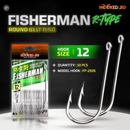 Kail Mata Pancing Fisherman 2315 Flat Tanpa Lubang Fisherman 2335 Ring Berlubang Super Carbonized Fi
