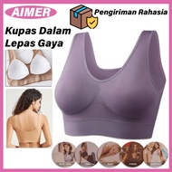 AIMER Seamless Sports Bra Jumbo Foam Gym Wire Free Women's Sports Bra 811