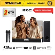 SonicGear SonicBar BT5302 160w Subwoofer Wirelss Mic