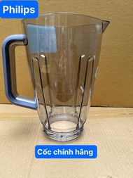 (CHÍNH HÃNG) CỐI SINH TỐ NHỰA MÁY XAY PHILIPS HR2221/ HR2222/ HR2223