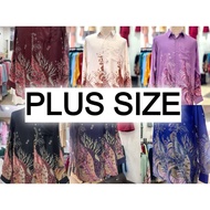 PLUS SIZE KEMEJA BATIK LELAKI CORAK BATIK  / KEMEJA MELATI / KEMEJA BATIK