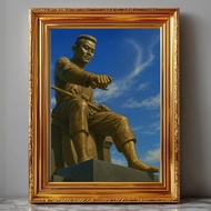 Picture Auspicious K04 Thai Style Phra Naresuan Photo Frame With Size 4 x 6 Inches And A4