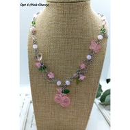 dainty coquette necklace; cotagecore necklace; 2yk necklace choker