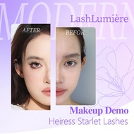 Bulu Mata Palsu Tebal ｜ Tanpa Gam ｜ Gaya Foxy ｜ Mesra Pemula & Reusable ｜ 80C (9–13mm) B003