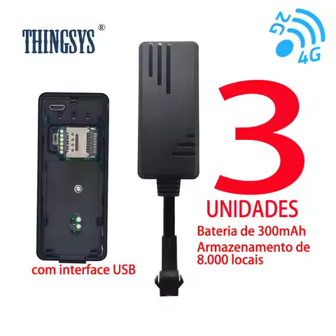 3PCS J16 4G Vehicle GPS Tracker CAT1 7670SA ACC Relay 2G Battery THINGSYS Car Bus Truck Motorcycle G