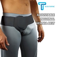 Hernia Belt Truss for Single/Double Inguinal or Hernia Sports with Two Removable Compression Pads