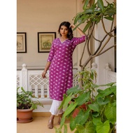 READYSTOCK NAYO (Size XXL)  Cotton Kurti Women Kurta tops indian ladies