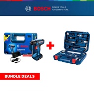 BOSCH [COMBO] GSR 1000 Cordless Drill Driver - 06019F40L1 + BOSCH 108-In-1 Household Tool Kit - 2607