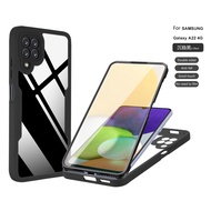 Samsung Galaxy A32 A22 A12 A52 A52s A72 Case 360° Double-Sided Shockproof Bumper PC+TPU Full Body Cover For Samsung A22 A12 A32 5G A52s A72 Protect Fundas