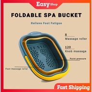 EASY Foldable Foot Bath Foot Massage Bucket Portable Foot Bath Tub Besen Basuh Kaki 折叠足浴盆