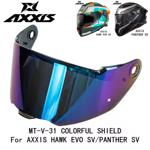 Helmet Visor Lens for AXXIS MT-V-31 HAWK EVO SV PANTHER SV Motorcycle Windshield Accessory Visera Ca