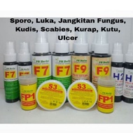 PS HERBS UBAT KUCING SPORO, F7, F9, S3, SERBUK FP1, H2 UNTUK KUDIS, FUNGUS, LUKA, KURAP, SCABIES, KU