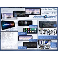 AudioWork Car Android Player 12.3" Inch Android 10 8 Core 2K Resolution