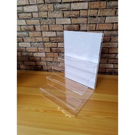 Product Shelf With A4 Paper Tag