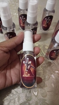 perfume/ pabango ng santo at ng nazareno sold per piece 30ml