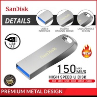 แฟลชไดร์ฟ SANDISK FlashDrive ULTRA LUXE USB 3.0 (SDCZ74-G46) 8GB 16 GB32GB64GB128GB256GB แฟลชไดร์ Flashdrive ดิสก์U อุปกรณ์จัดเก็บข้อมูล