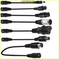 RUN Female DC5521 to M16 12 3Pin 3Pin 8016 5525 Connector Cable for Scooter