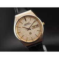 Vintage 1978 N MINT Seiko Grand Quartz 9943-8020 Gold Qz 36mm Mens Watch JAPAN