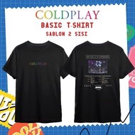 Basic Tshirt Adult Coldplay 2023 Merchandise
