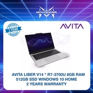 AVITA LIBER V14 AVT-NS14A8MYW561 LAPTOP- (R7-3700U, 8GB, 512GB SSD, WINDOWS 10, 2 YEARS WARRANTY)