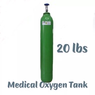 Medical Oxygen Tank 15lbs or 20lbs (oxygen regulator sold separately pls order separate