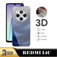 LAYAR Garskin Skin Carbon REDMI 14C Mobile Phone Back Screen Protector