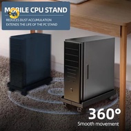 CPU Stand-Adjustable Cpu Roller Stand With Wheels For Computer Pc Case-Pc Stand/Cpu Roller Stand