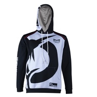 Todak Gaming White Hoodie Jersey Big Size XXS-6XL