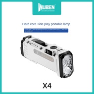 Wuben X4 Unlimited Dimming Long Range Outdoor Lighting RGB Color Portable Light Strong Flashlight
