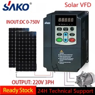 【Brand Designated Store】Sako Solar VFD DC 150V/400V Single Phase 220V Input 0.75-2.2KW 3HP Solar Wat