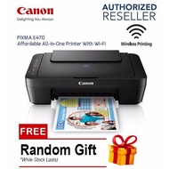 CANON PIXMA E410/E470 ALL IN ONE PRINTER (Print,Scan,Copy)3 YEAR WARRANT (Limited Stock &amp; Ready Stock)