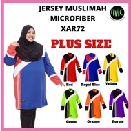 JERSEY MIKROFIBER MUSLIMAH [PLUS SIZE] SIZE 4XL - 7XL