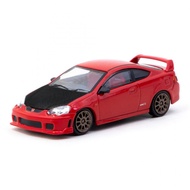 Tarmac Works T64R-TL022-RE 1/64 Honda Integra TYPE R DC5 Custom Red Diecast Scale Model Car
