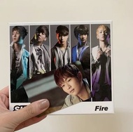 SHINee 日版專輯《Fire》初回限定盤（CD+DVD+寫真）小卡溫流