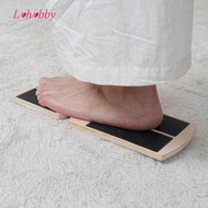 [Lohobby] Wood Balance Board Ankle Foot Stretcher Ankle Balance Board Single Foot Balance Board Wome