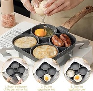 Clara Pan 4 Lubang - Cetakan Kue Paris Omlet 4 Lubang - Dorayaki Egg Pan