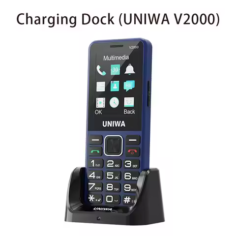 UNIWA Accessories Charging Dock V2000 V202T V909T F400 F41 F30S F80S W888 W999 Walkie Talkie Mobile 