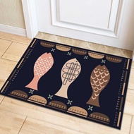 Entry Door Mat Household Cartoon Door Mat Entry Door Carpet Mat Absorb Water Anti-slip Foot Mat Door