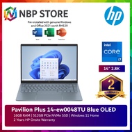 HP Pavilion Plus 14-ew0048TU/ 14-ew0055TU /14-ew0056TU  14" 2.8k OLED Laptop ( i7-1355U, 16GB, 512GB SSD, Intel, W11, HS )