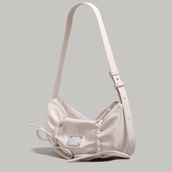 Look.Hive สินค้าใหม่ 2025 กระเป๋าหนังงานเกาหลีทรงฮิตสะพายไหล่ 2 สี N058