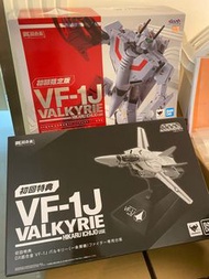 Bandai Dx超合金 超時空要塞 Macross Vf-1j 初回特典 地台 連外封套