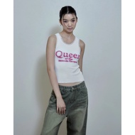 FALLEN ANGELS QUEEN TANK (WHITE)