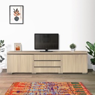 Kirana Meja TV Kayu Rak TV Lemari TV Buffet TV Modern Minimalis - Santorini