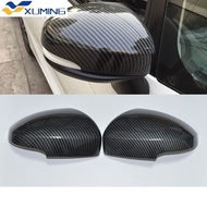 FOR HONDA CITY 2015-2019 Carbon Fiber Pattern Car Side Mirror Cover,CITY GM5 GM6 Exterior Car Access