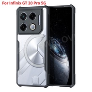 Infinix GT 20 Pro 5G 2024 Acrylic Clear Phone Case For infinixGT20Pro infinix GT20Pro GT20 GT 20 Pro 20Pro 5G Phone Camera Protection Shockproof Casing Back Cover