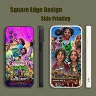 Casing For OPPO A33 A37 A35 F7 Neo 7 9 F11 Pro A Minecraft Movie My World BOX07 Phone Case Square Ed